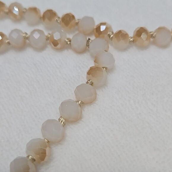 Vintage Glass Beaded Necklace - Picture 4 of 6